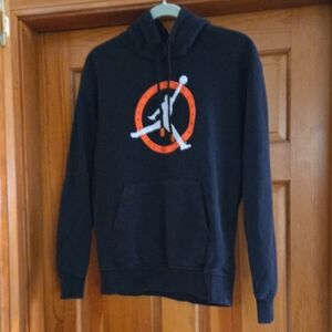 Air Jordan Flight Club Black Hoodie Size Small